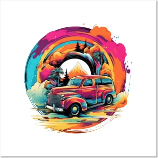 Camper Van Posters and Art